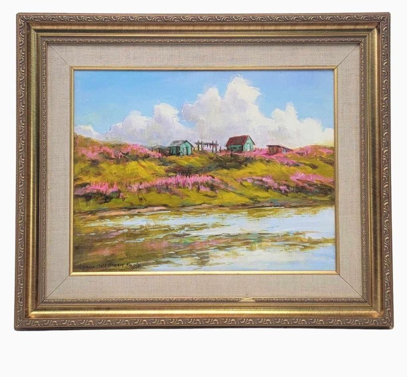 Lynn Bratigam Boots "Theres No Place Like Nome" Original Painting 