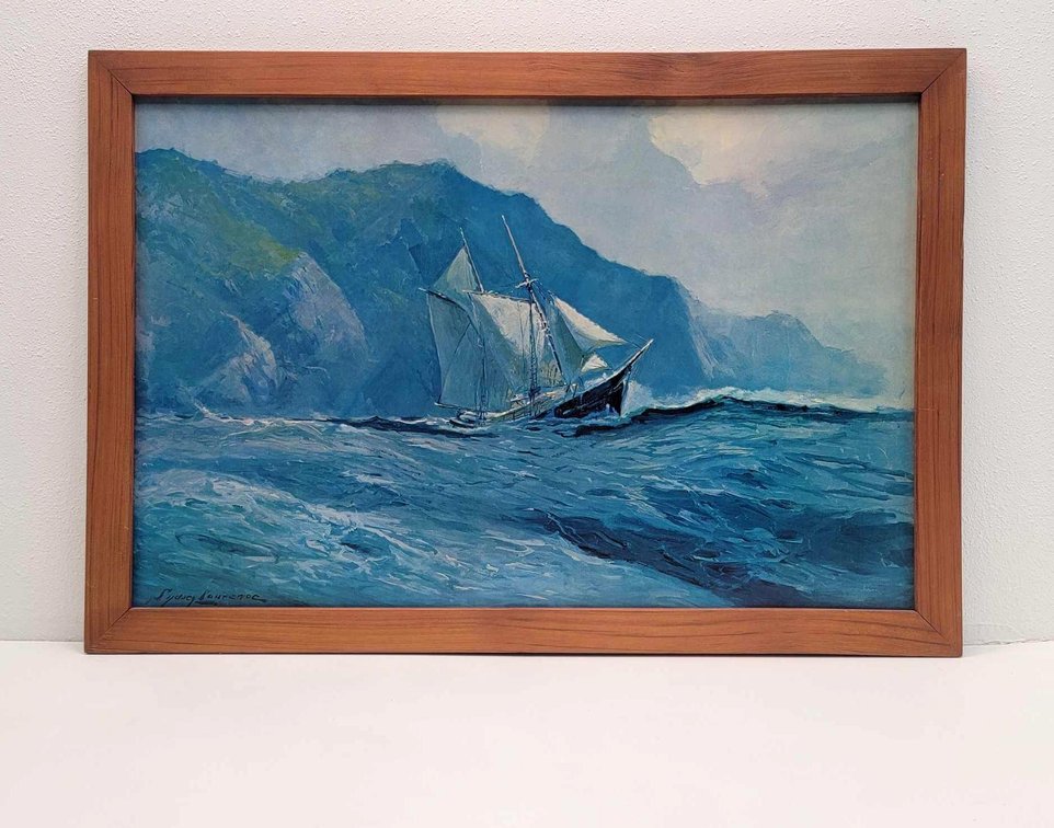 Sydney Laurence "Ship in Rough Water" Print 