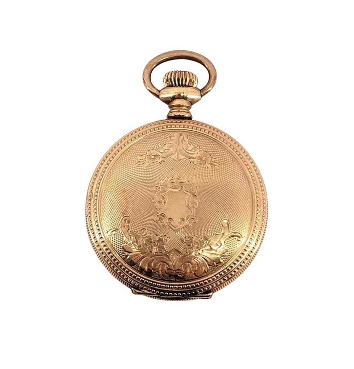 1898 Waltham Pocket Watch w/ CWC Co. Trademarked Case