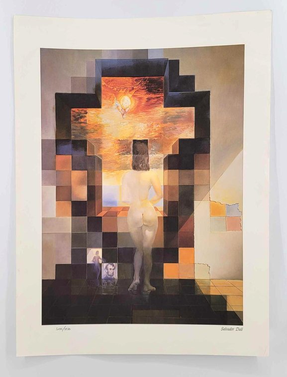 Salvador Dalí "Lincoln in Dalivision" Print