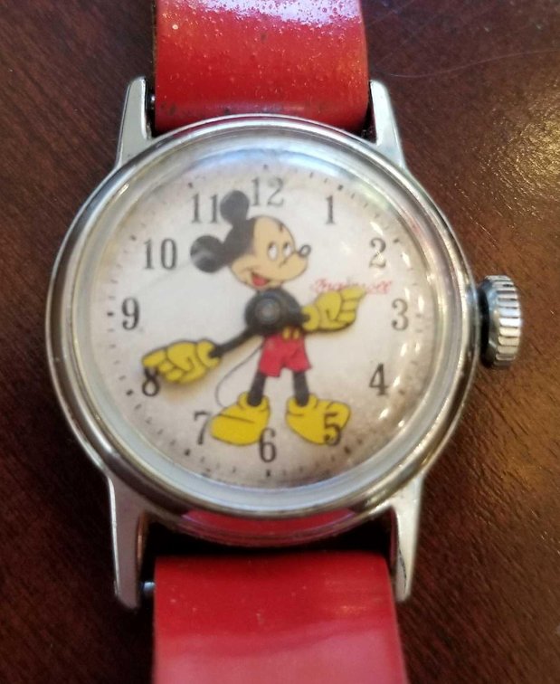 Vintage mickey mouse watch