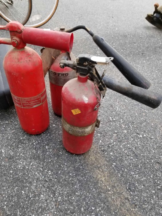 Fire extinguishers 