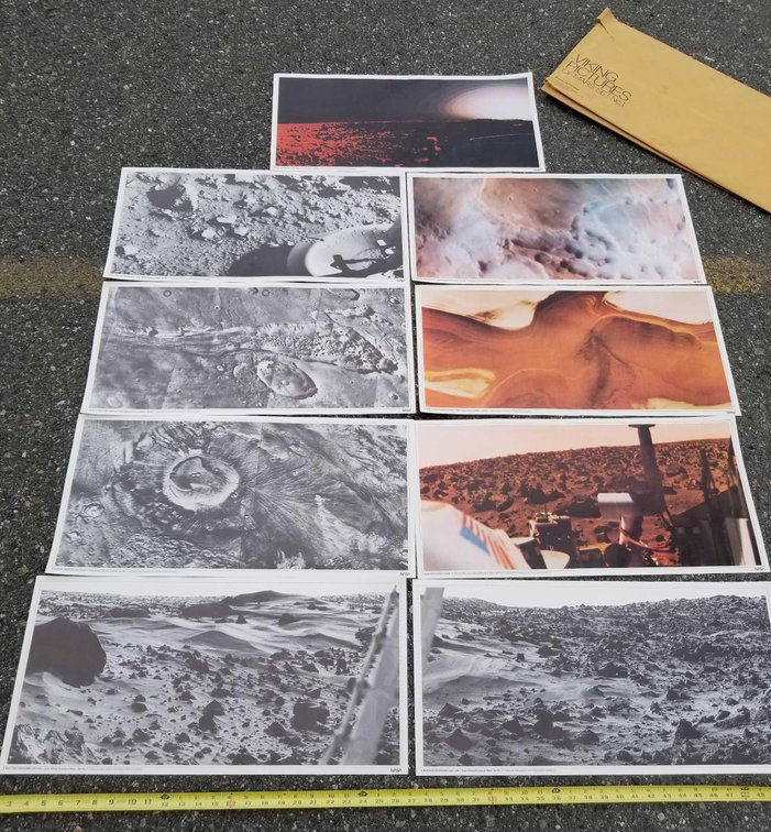 Gallery quality photos of first mission to Mars published by NASA