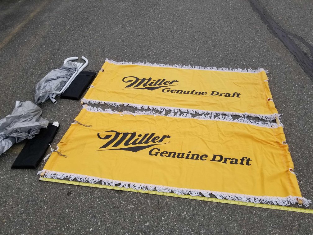MGD display banner hammocks