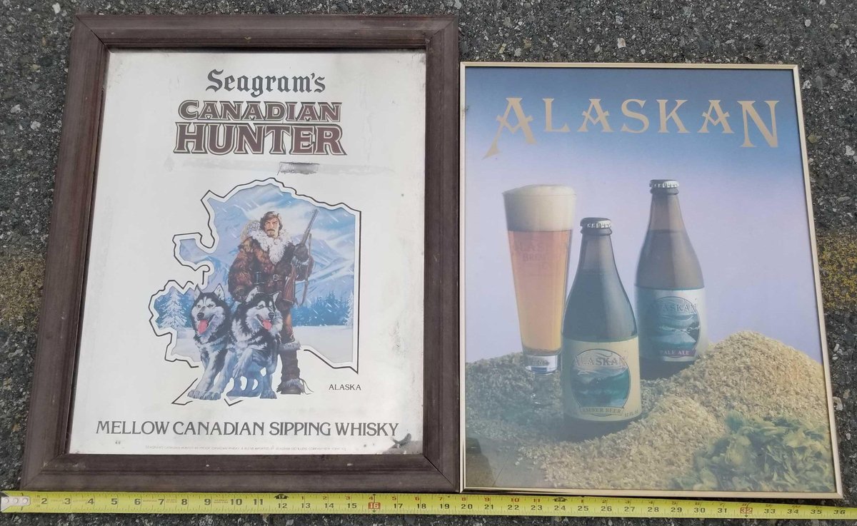 Alcohol advertising of Alaskan interest