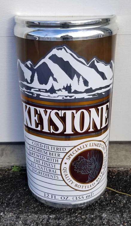 Old keystone beer sign