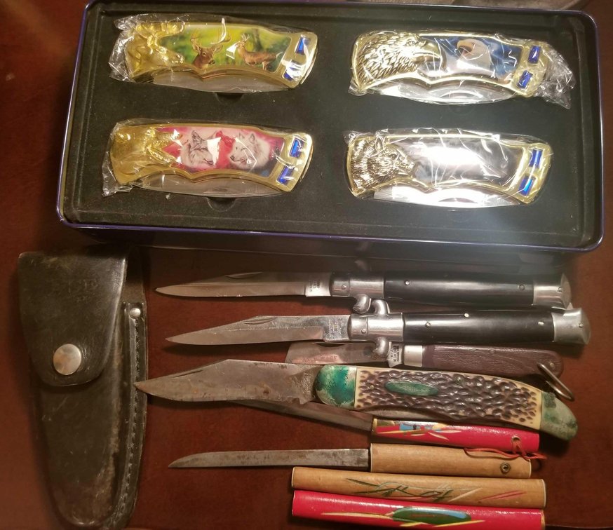 Lot of knives 
