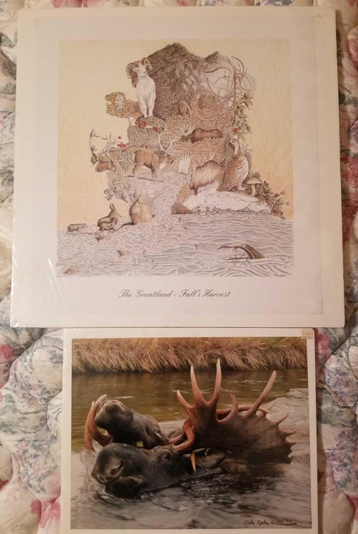 Two pieces of Alaskan art 