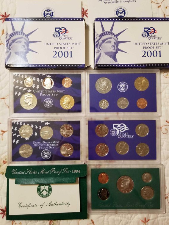 The United States Mint Proof Sets 