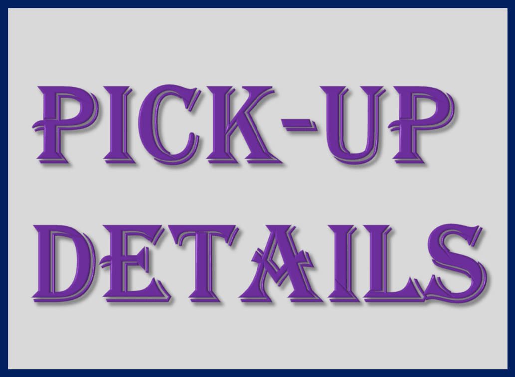 PICK-UP DETAILS