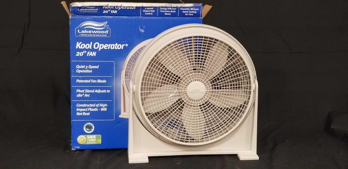 20" floor fan