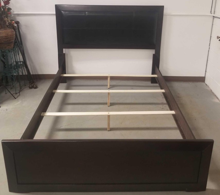 Modern queen bed frame 
