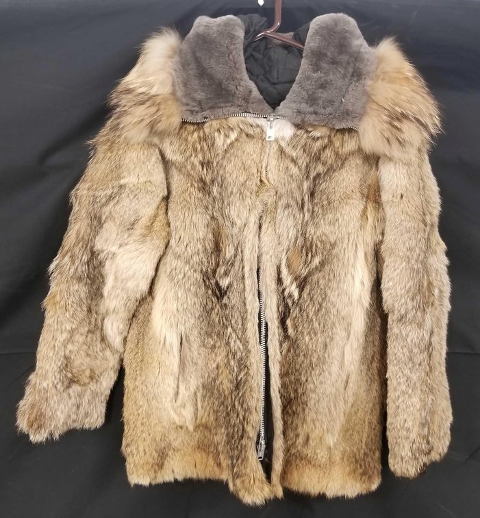 Coyote fur parka 