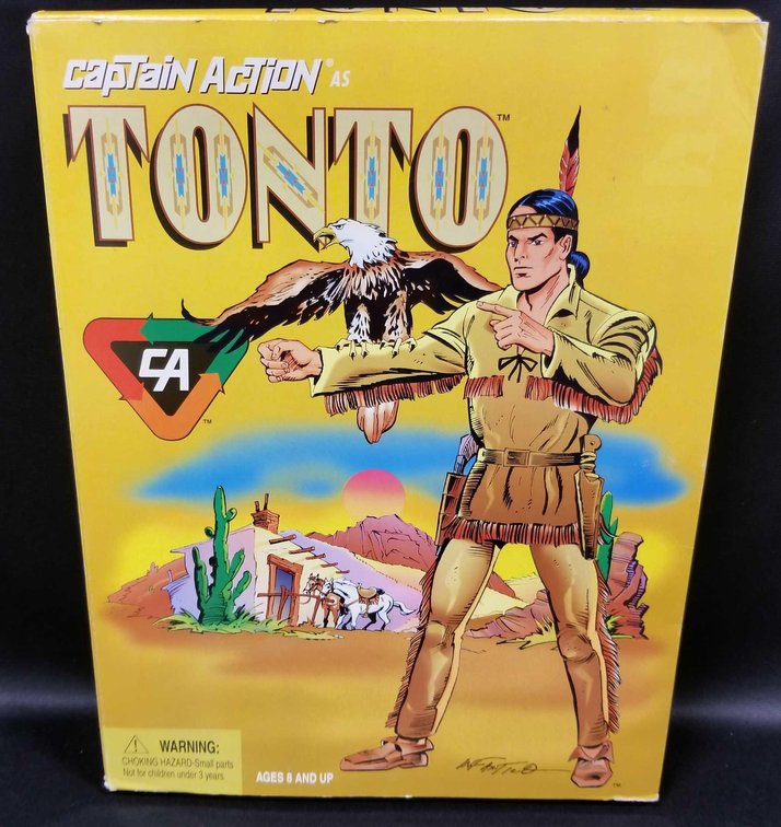 Vintage Playing Mantis Captain action as Tonto action figure 
