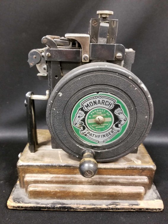 Vintage Monarch pricing ticket marker machine 