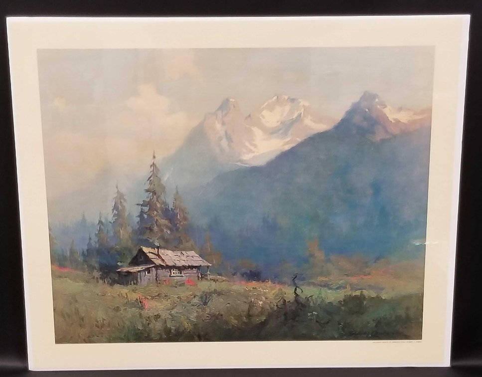 Vintage Sydney Laurence print 