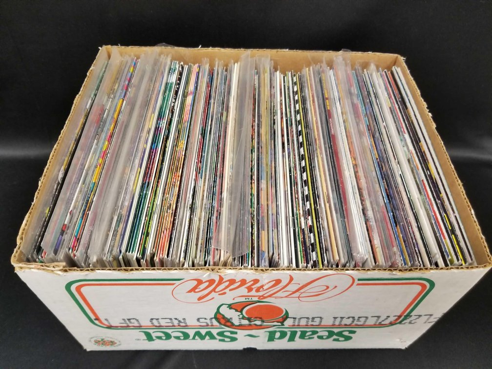 Massive lot of approximately 187 unsorted comic books 