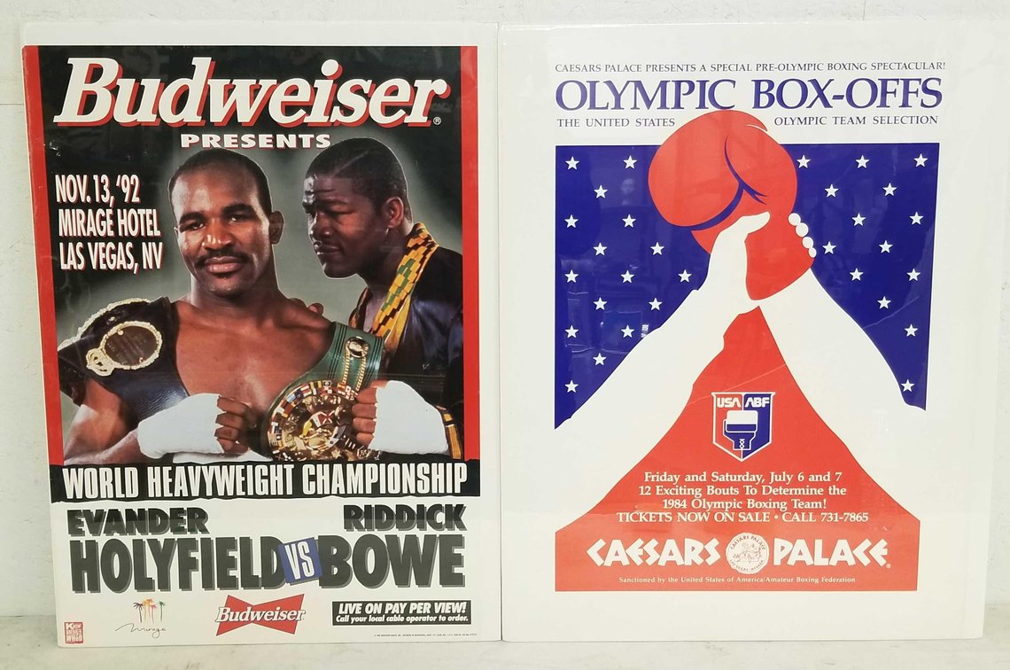 Two boxing posters