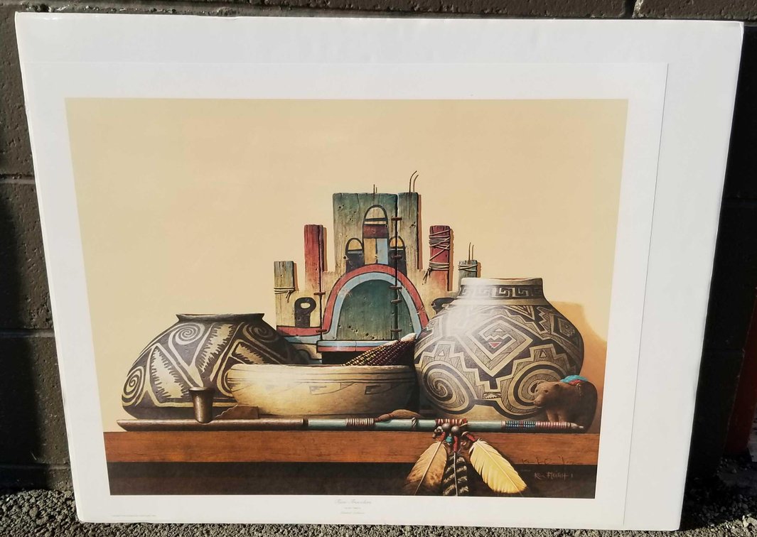 Ken Fleisch "Time Travelers" print 