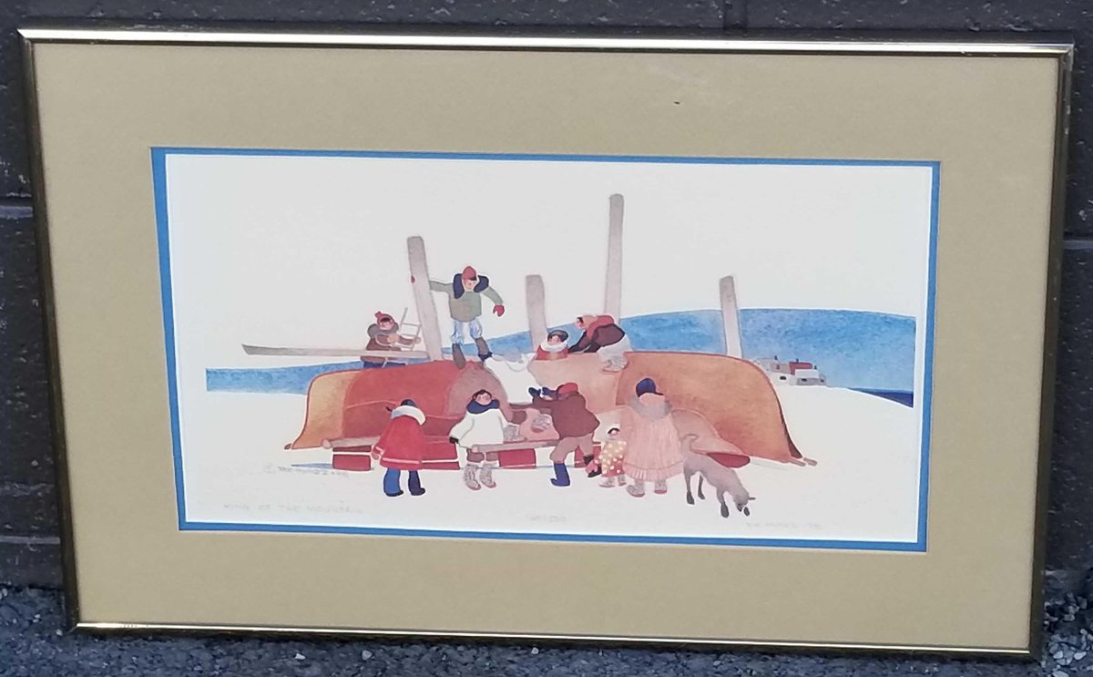 Rie Munoz "King of the Mountain" print 