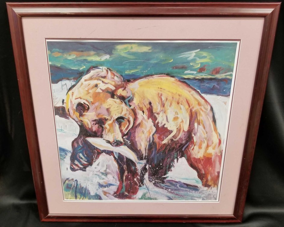 Rick Schanche bear print 