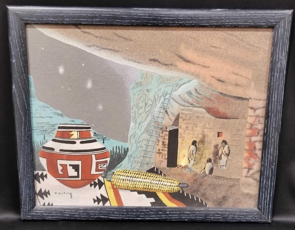 Navajo sand painting 