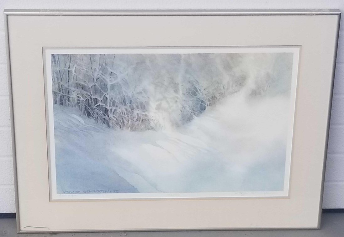 Nancy Taylor Stonington "Snow Light" print 