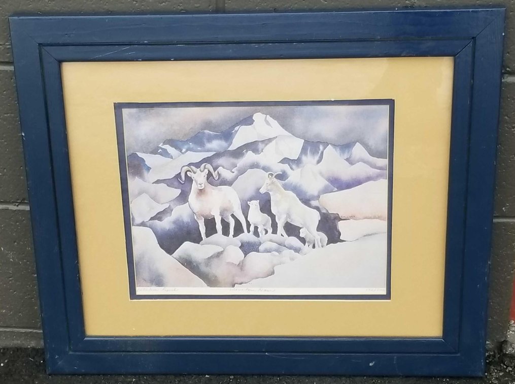Kathleen Lynch "Mountain Dawn" print 