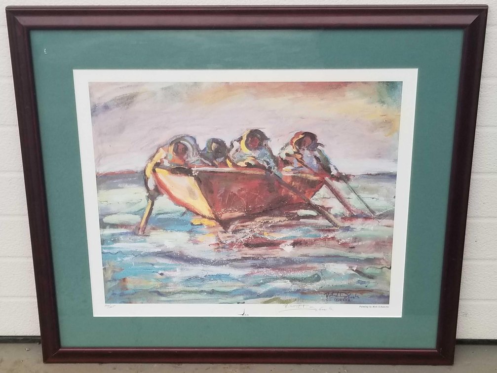 Rick Schanche"Inuit Whalers" GCI print 