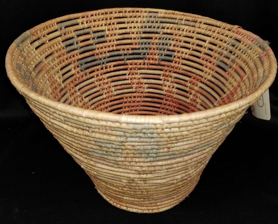 Large hand woven Zapotec basket 