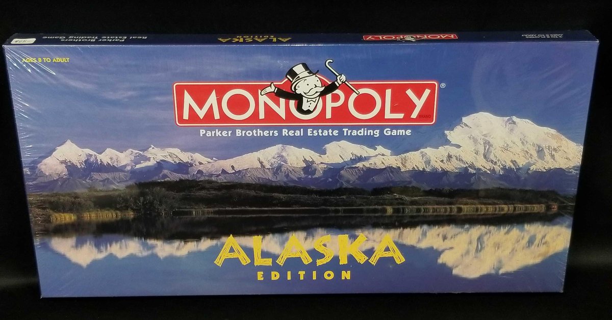 New Monopoly Alaska Edition game 