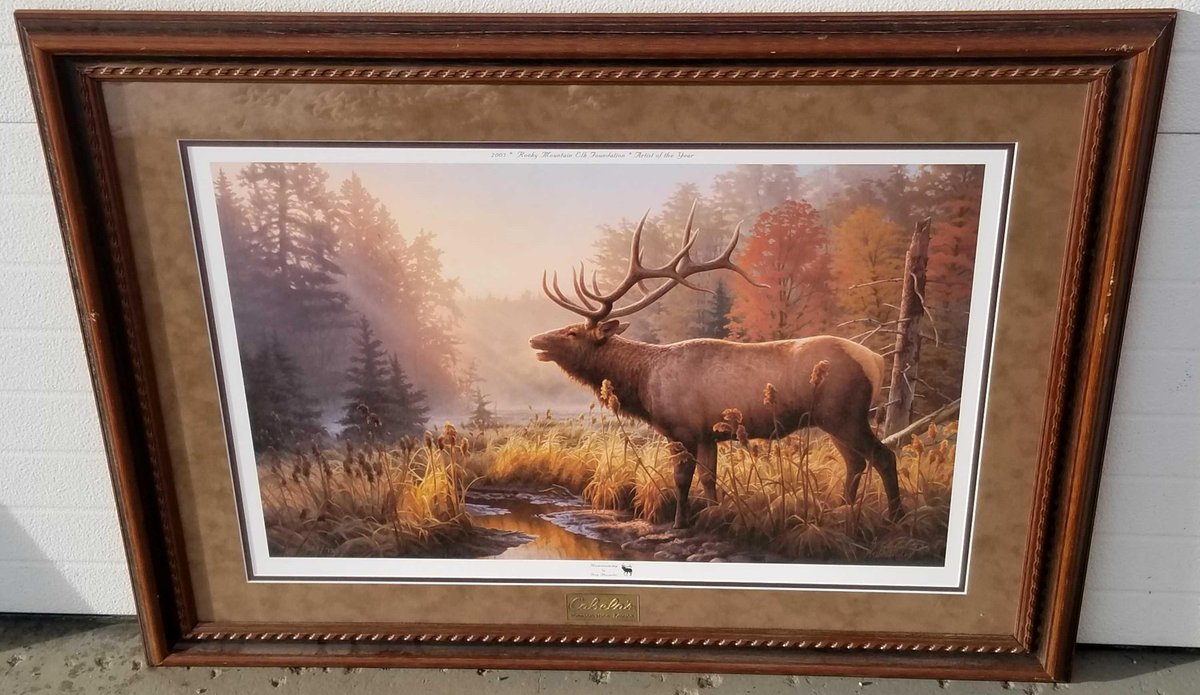 Greg Alexander "Homecoming" Cabela's Conservation edition print 