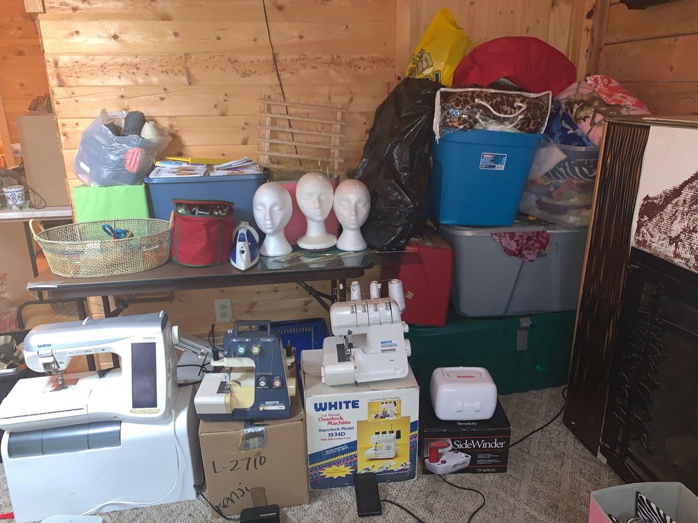 Huge Sewing Machine/Sewing Lot