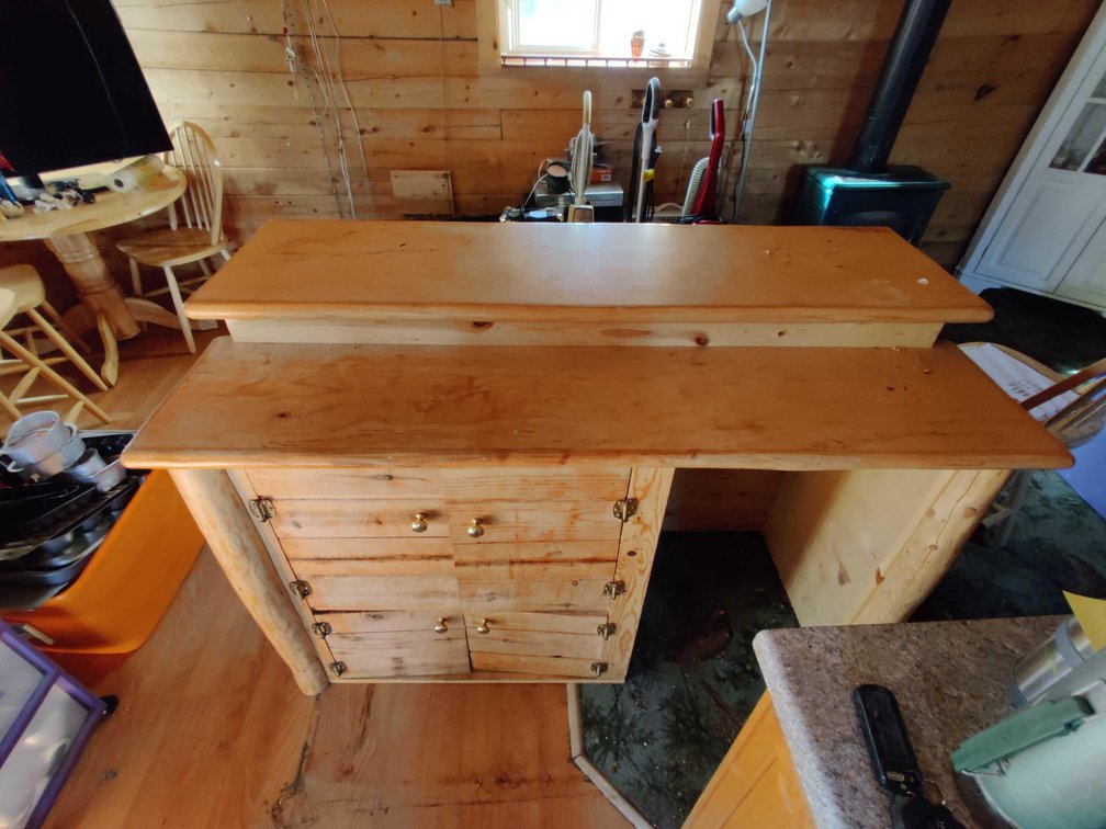 Custom Wood Kitchen island
