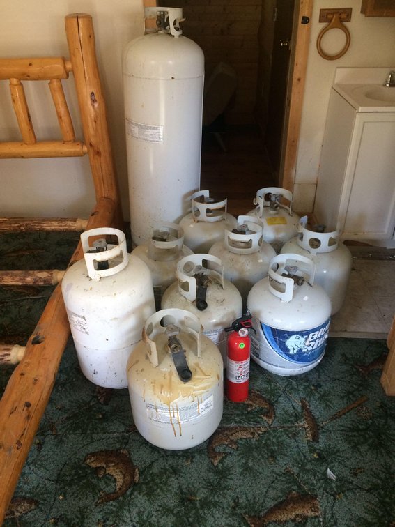 Propane tanks
