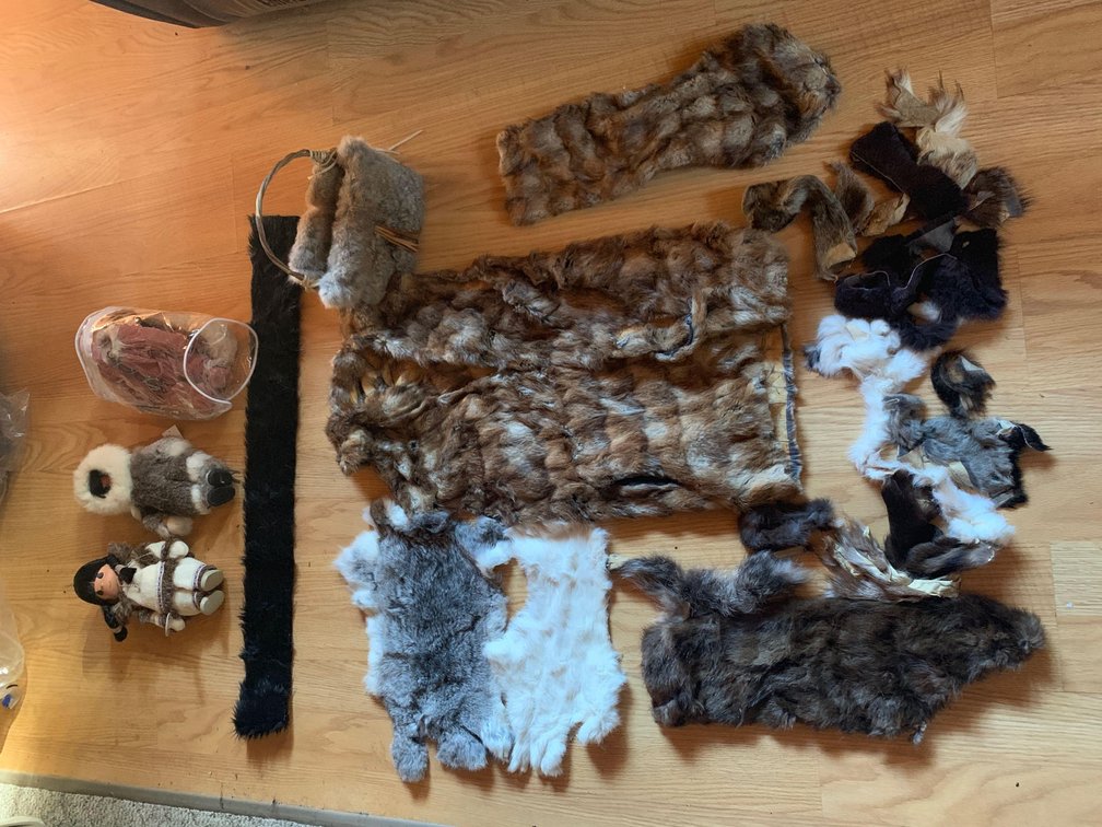 Fur Scraps, Purse & Dolls