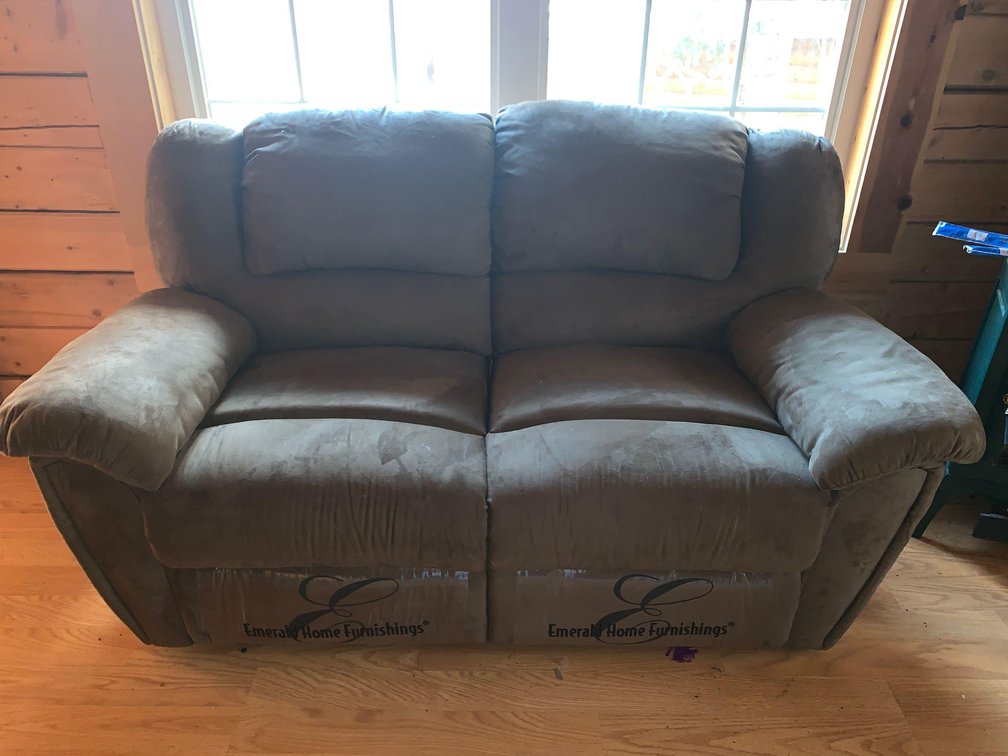 Love Seat Reclining Couch