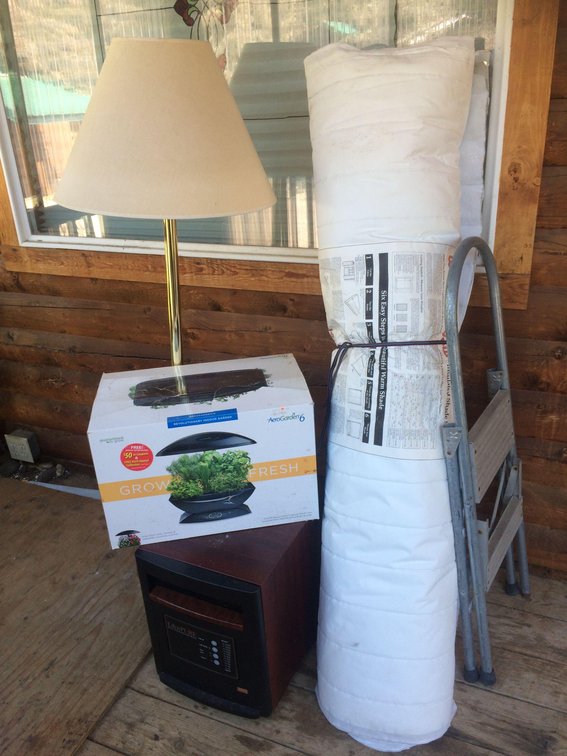 Lot of household goods including new Aero Garden system