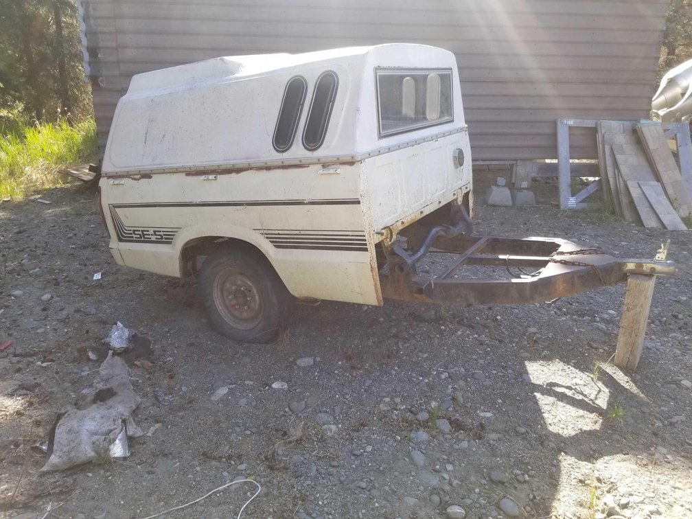 Pickup bed trailer 