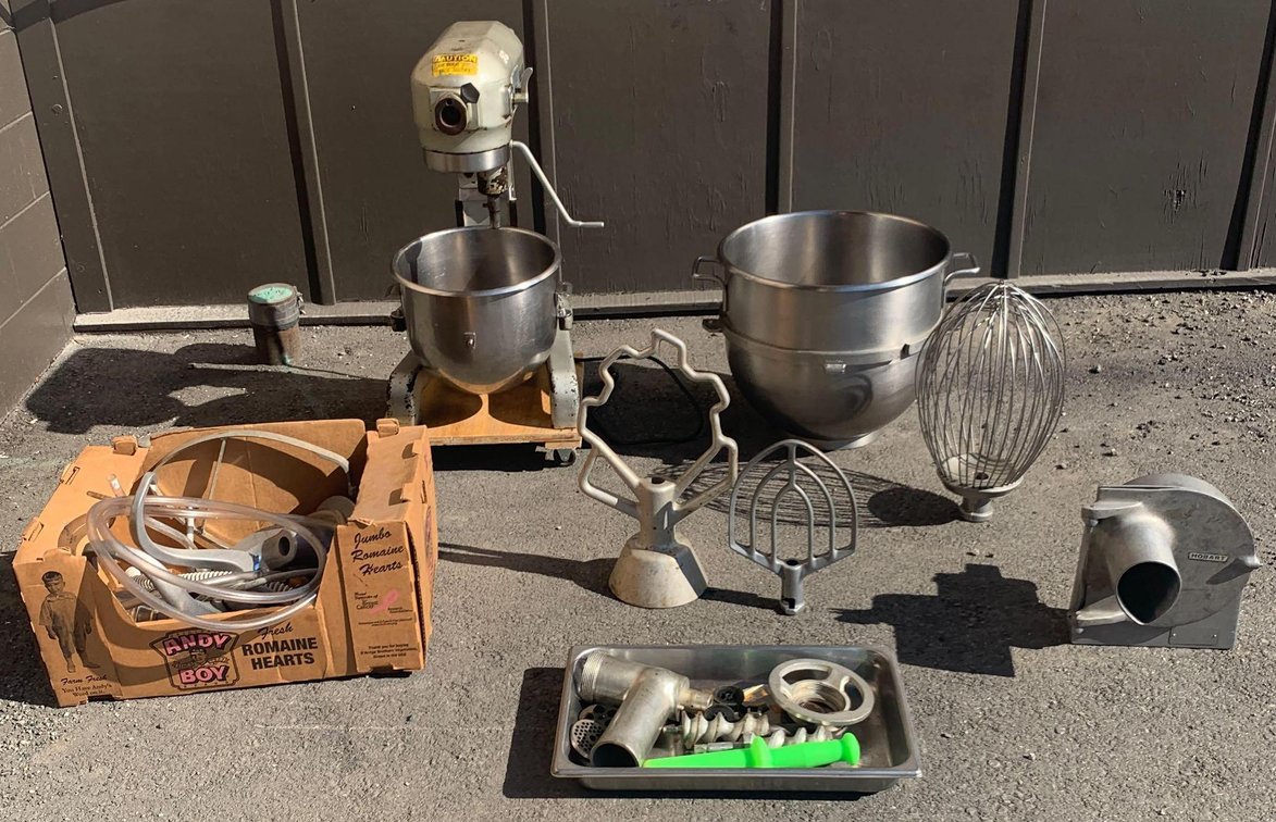 Hobart 200-A Commercial Mixer & Accessories