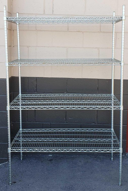Stainless steel wire storage rack "O"