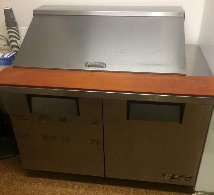 Refrigerated Serving Cart