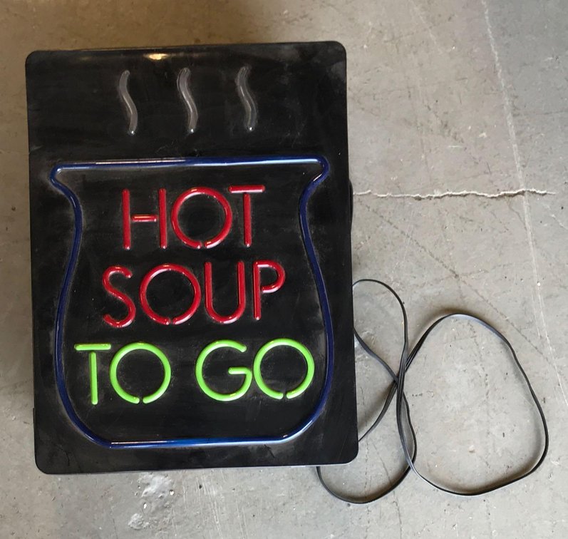 Light up sign