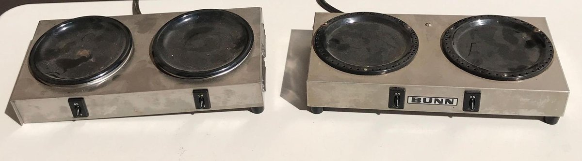 Coffee pot warmers
