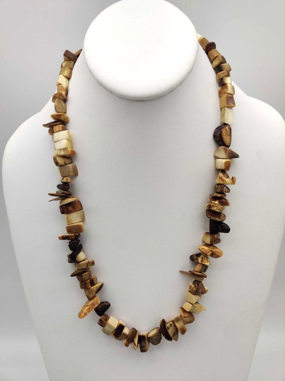 Fossil Walrus Ivory Necklace 