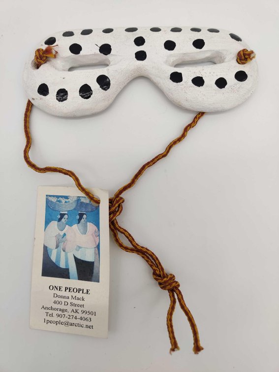 Contemporary Painted Eskimo Ice Goggles