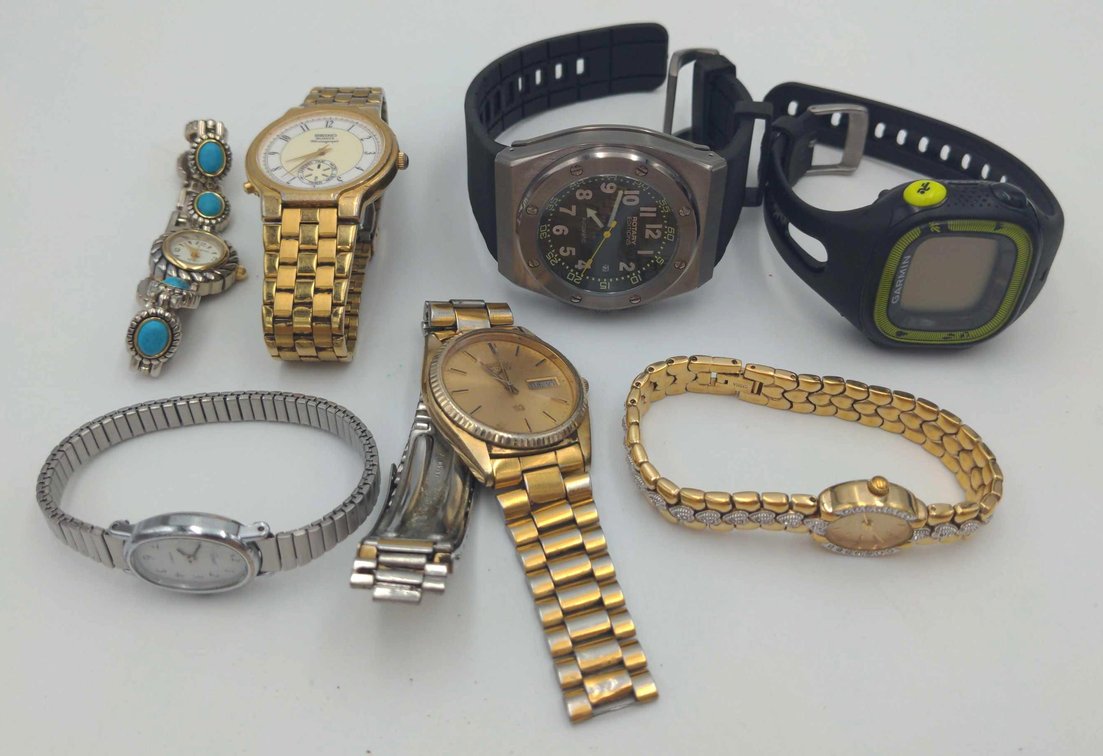 Seven Assorted Watches