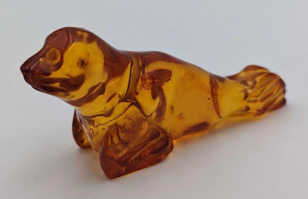 Amber Seal Carving