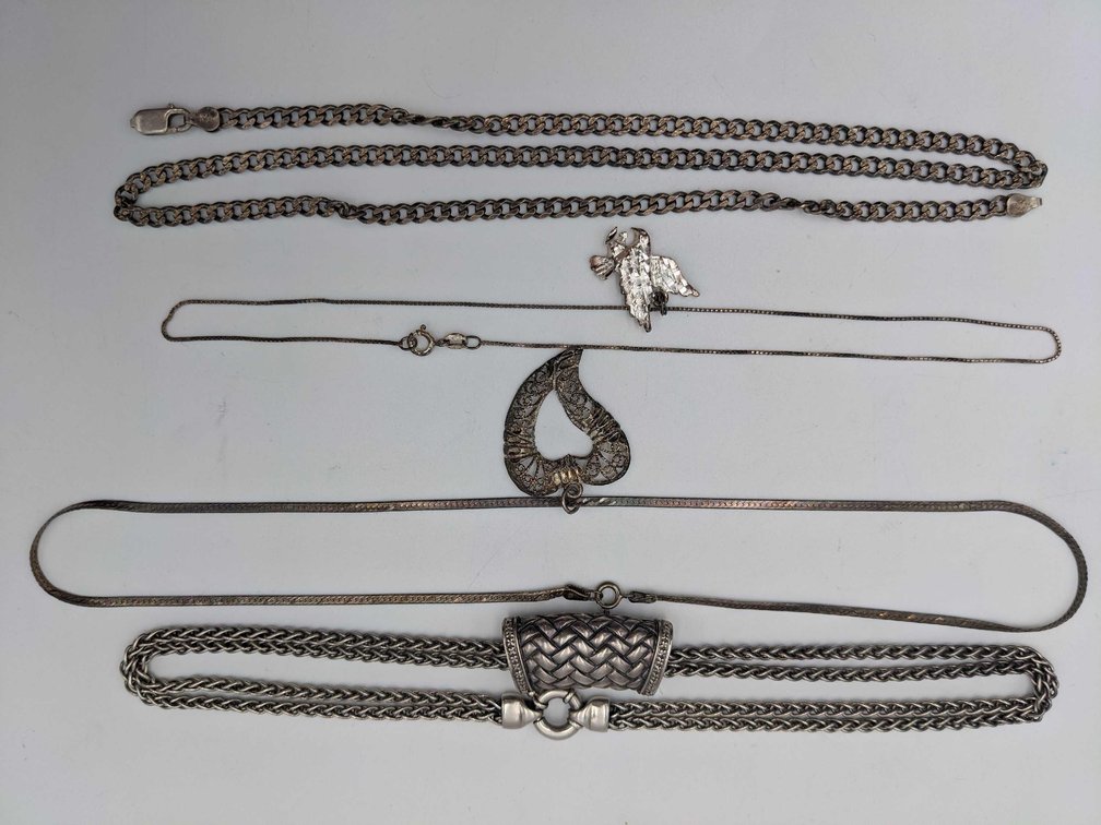 Silver Necklaces