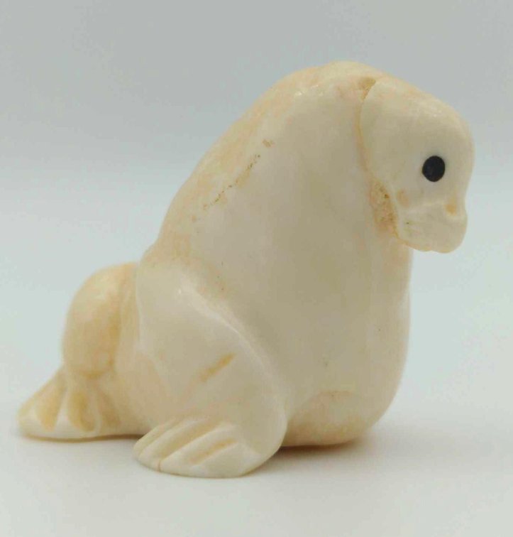 Sea Lion Ivory Carving 